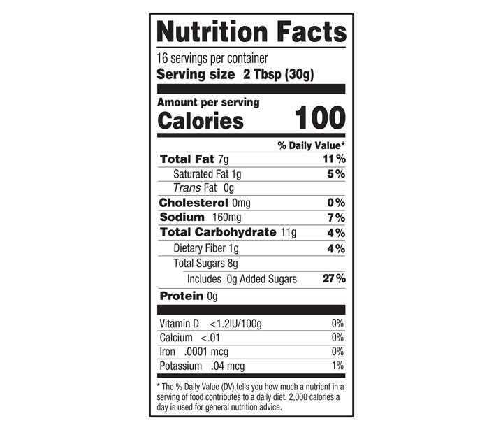 Home Style Nutrition Facts