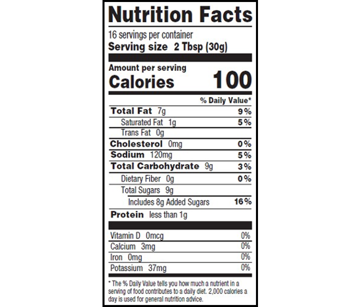 Homestyle Nutritional Facts