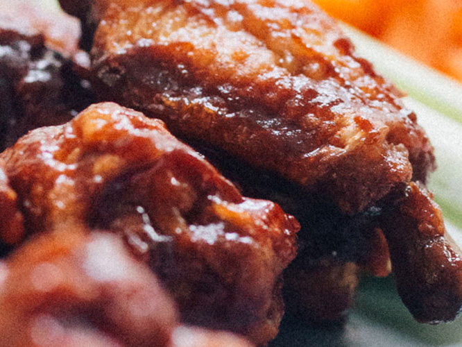 Barbecue Tailgate Wings