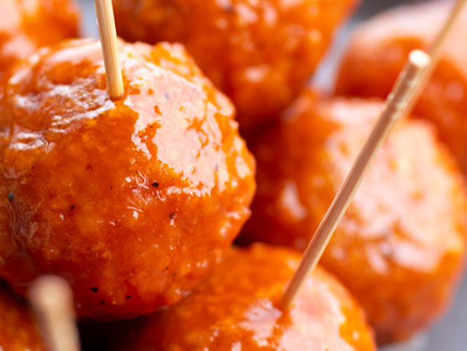 Glazed Ham Balls Recipe