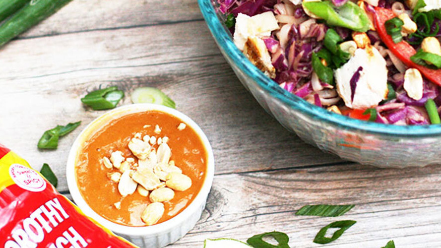Peanut Ramen Salad Recipe