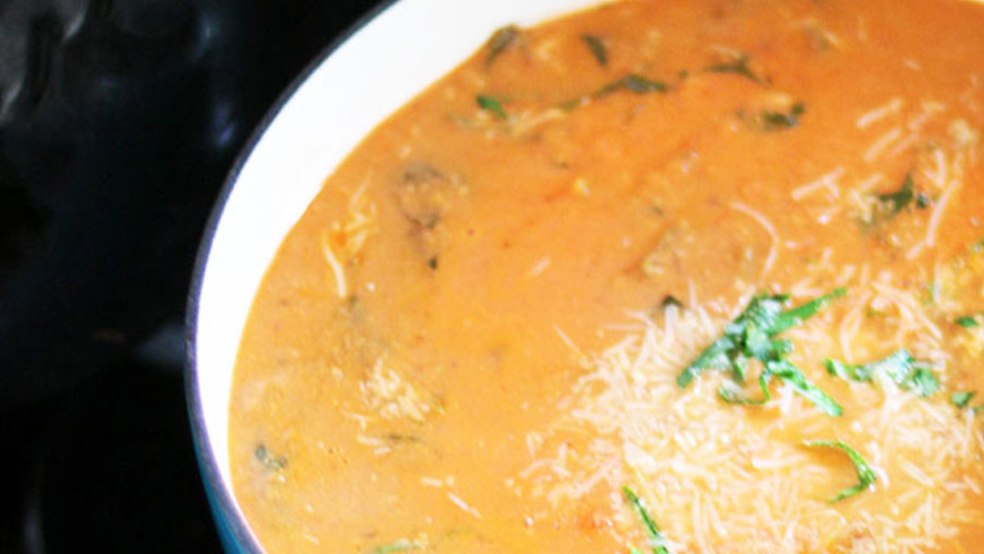 Spinach Tomato Tortellini Soup Recipe
