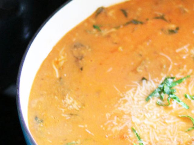 Spinach Tomato Tortellini Soup Recipe