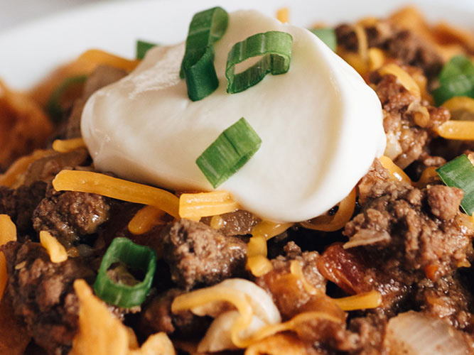 Dorothy Lynch Corn Chip Pie Recipe